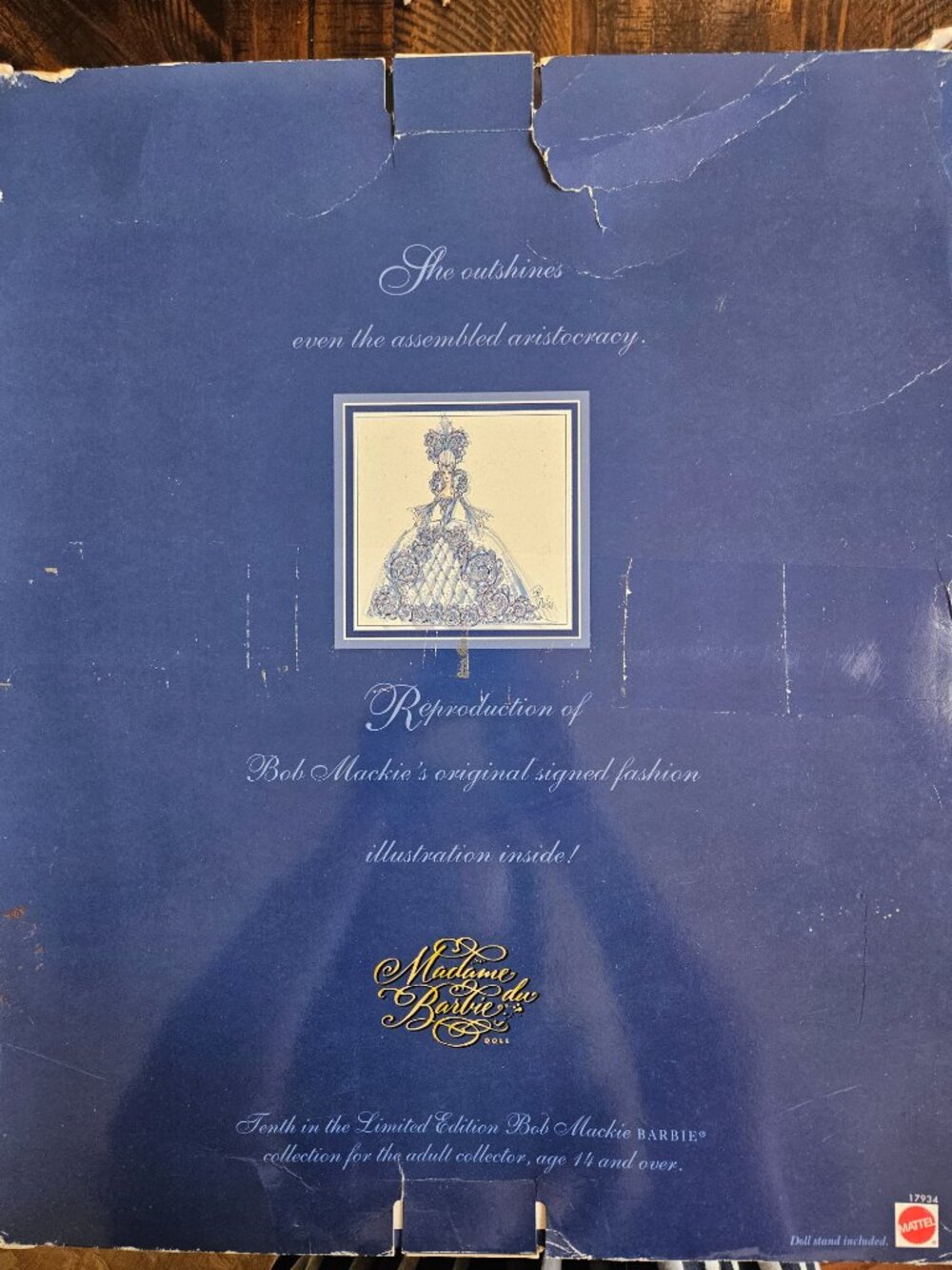 Madame du Barbie Doll: Bob Mackie Designer, 1997 NIB, COA, Mattel, Limited Ed. - Picture 4 of 9
